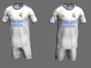 Real madrid jersey 2021-2022 Modelo 3D