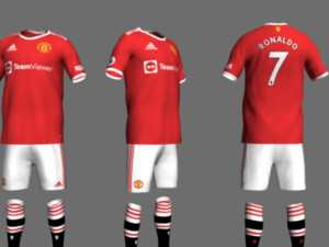 manchester utd jersey 21-22 Model 3D