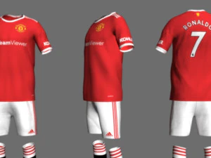 manchester utd jersey 21-22 3D Model