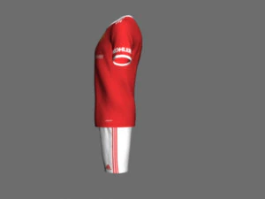 manchester utd jersey 21-22 3D Model