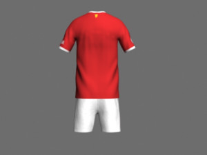 manchester utd jersey 21-22 Model 3D