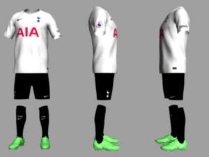 tottenham hotspur jersey 2021 - 2022 3D Model