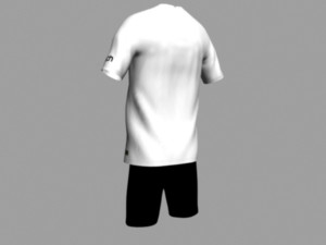 tottenham hotspur jersey 2021 - 2022 Modelo 3D