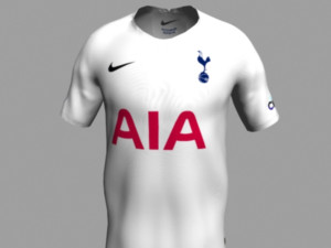 tottenham hotspur jersey 2021 - 2022 Modelo 3D