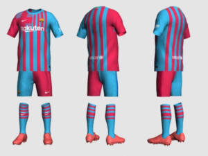 barcelona fc jersey 2021 - 2022 3D मॉडल