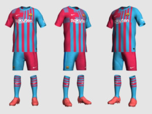 barcelona fc jersey 2021 - 2022 3D मॉडल