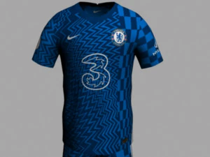 chelsea jersey 2021-2022 3D Model
