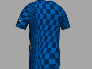 chelsea jersey 2021-2022 3D मॉडल