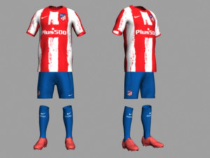 atletico madrid 21-22 3D 모델