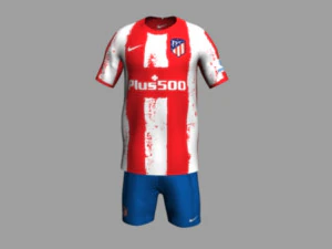 atletico madrid 21-22 3D Model