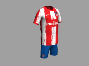 atletico madrid 21-22 3D Model