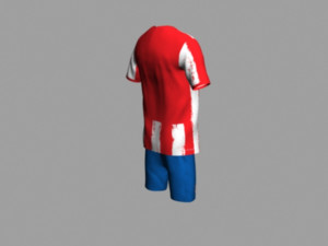 atletico madrid 21-22 3D 모델