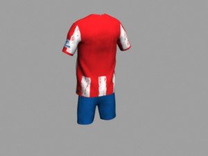 atletico madrid 21-22 3D 모델