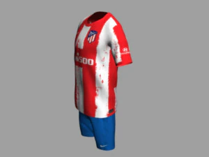 atletico madrid 21-22 3D Model