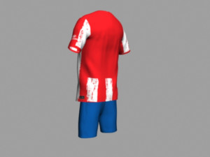 atletico madrid 21-22 3D 모델