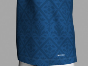 italy home jersey 2021 3D 模型