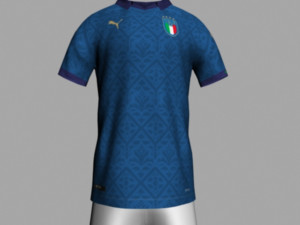 italy home jersey 2021 3D 模型