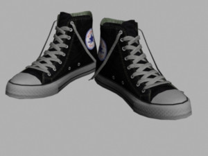 converse chuck taylor 3D Model
