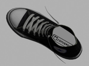 converse chuck taylor 3D Model