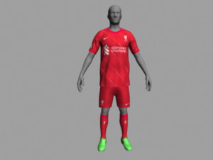 liverpool fc 3D Модель