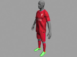 liverpool fc 3D Модель
