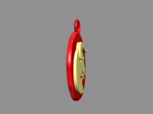 taurus pendant Model 3D