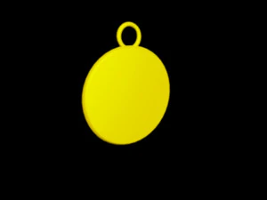aries pendant 3D Model