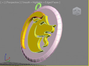 capricorn pendant Modelo 3D