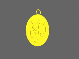 libra pendant Modelo 3D