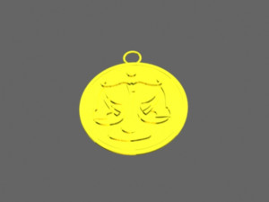 libra pendant Modelo 3D
