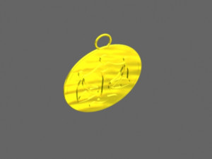 libra pendant Modelo 3D