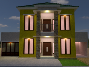 Modern Villa 3D-Modell