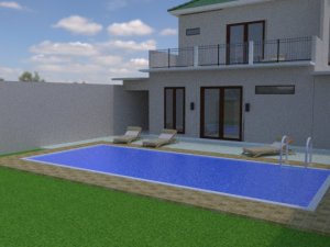 Modern Villa 3D-Modell