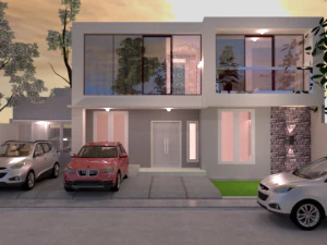 Modern Villa 3D Model