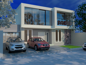 Modern Villa Model 3D