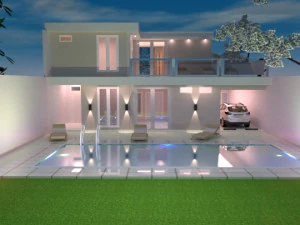Modern Villa 3D Model