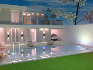 Modern Villa 3D Model