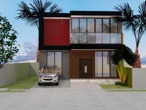 Modern House 3D Model