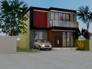 Modern House 3D Model