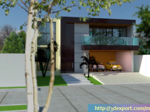 Home Living 3D Model