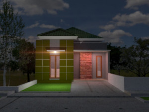 Suburban Home Living 3D Model