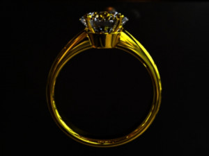 Diamond Ring Model 3D