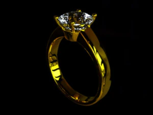 Diamond Ring 3D Model
