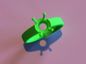 Diamond Ring 3D Model