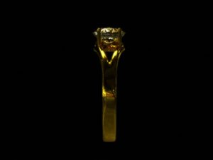 Anel de diamante 2 Modelo 3D