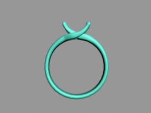 Diamond Ring 3 Modelo 3D