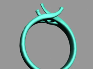 Diamond Ring 3 3D Model