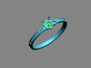 Cincin Pertunangan Model 3D