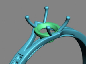 Engagement Ring 3Dモデル