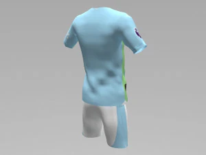 Manchester City 2023 2024 T-shirt Sportwear 3D Model
